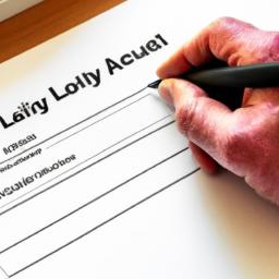 A close-up photo of someone applying for an Ally Equity Loan online.