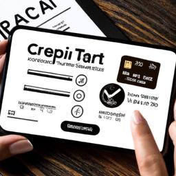 Business owner using the Capital on Tap mobile app to manage and track business credit.
