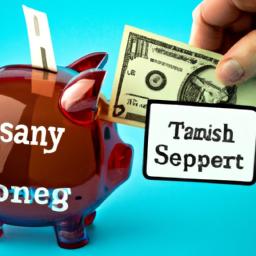 Saving money with the best transfer balance credit card - represented by a piggy bank filled with cash.